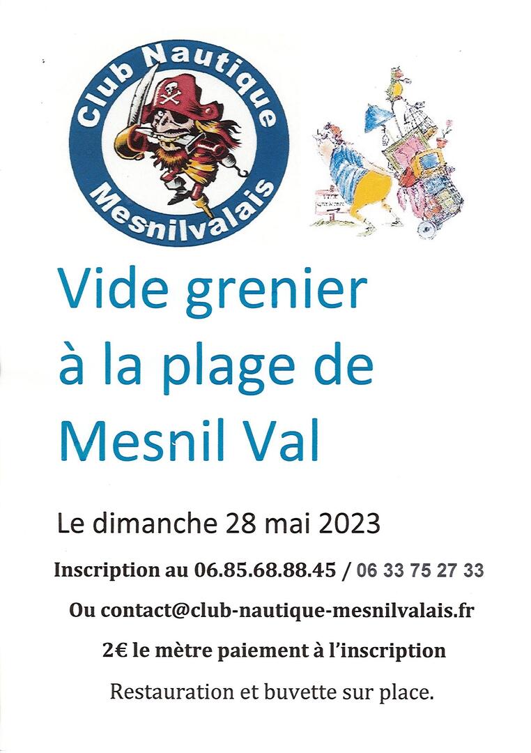 052823 - MESNIL VAL - VIDE GRENIER