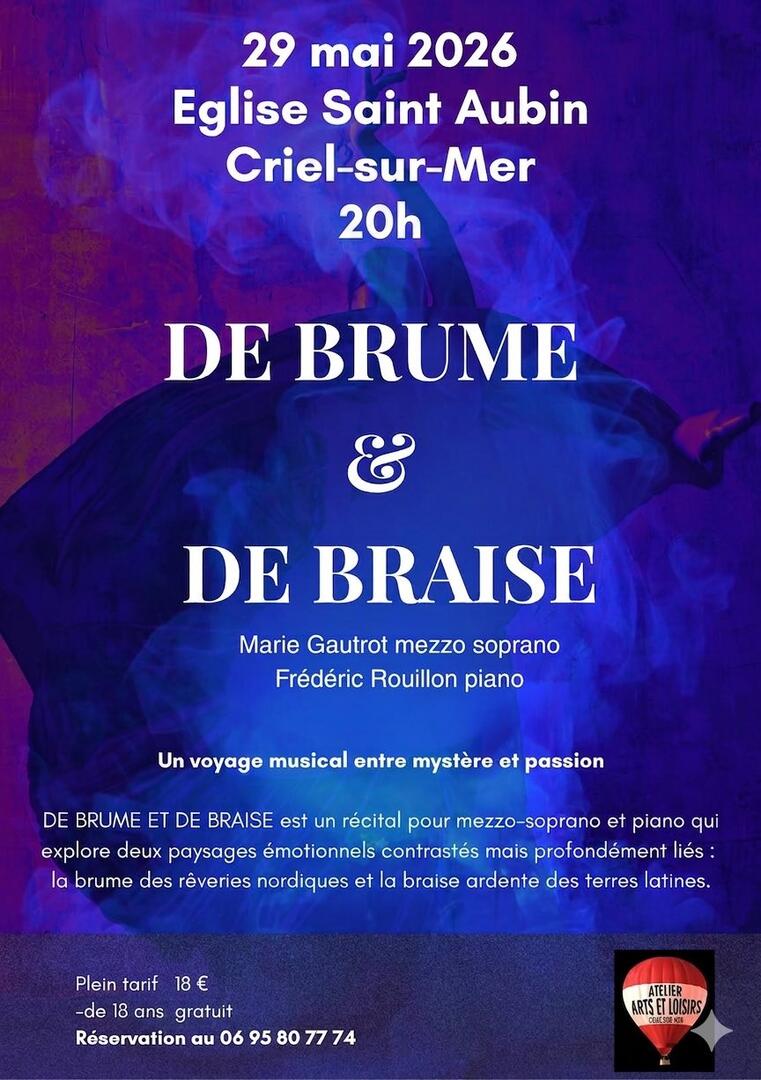 052926 - CRIEL - De brume et de braise
