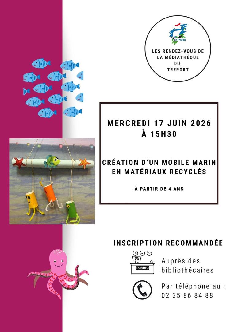 061726 - LE TREPORT - Atelier médiathèque
