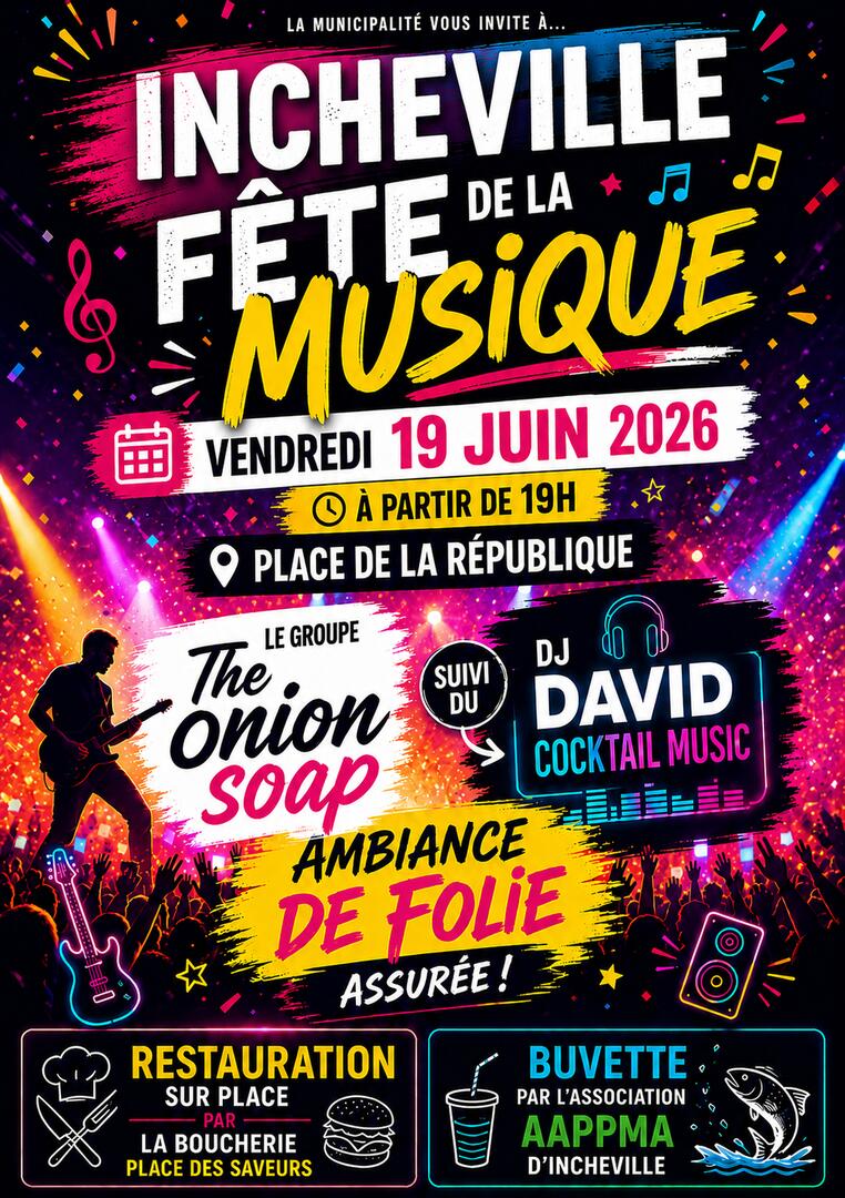 061926 - INCHEVILLE - Fête de la musique