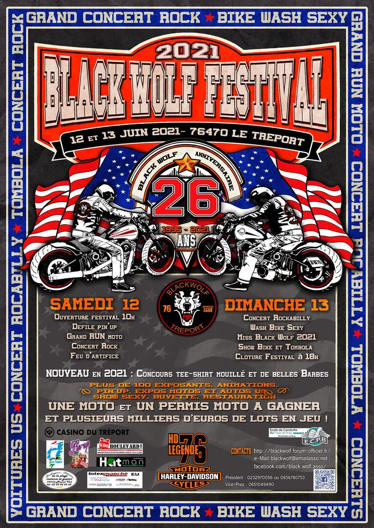 061321 - LE TREPORT - Black wolf festival