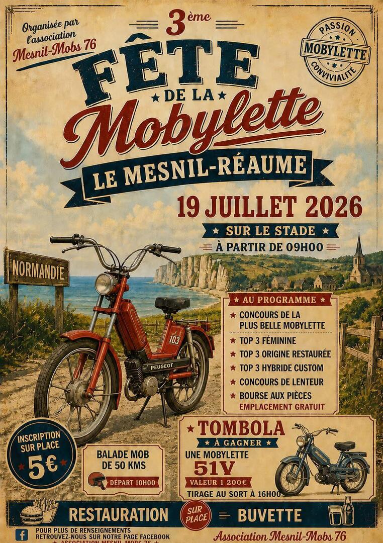 071926 - MESNIL-REAUME - Fête de la mobylette