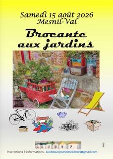 08152026-MesnilVal-brocante aux jardins
