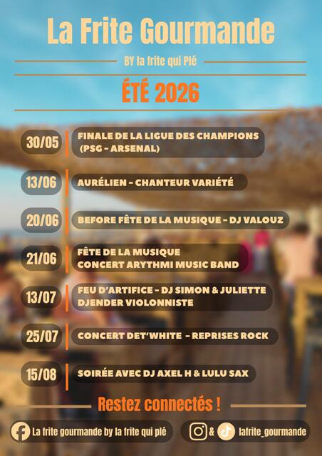 081526 - LE TREPORT - Programmation La Frite Gourmande