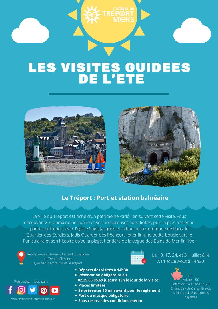 082820 - LE TREPORT - Visites guidées de l'été