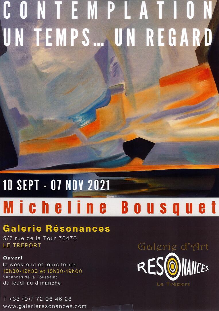11072021 - LE TREPORT - Galerie résonnances - Micheline Bousquet
