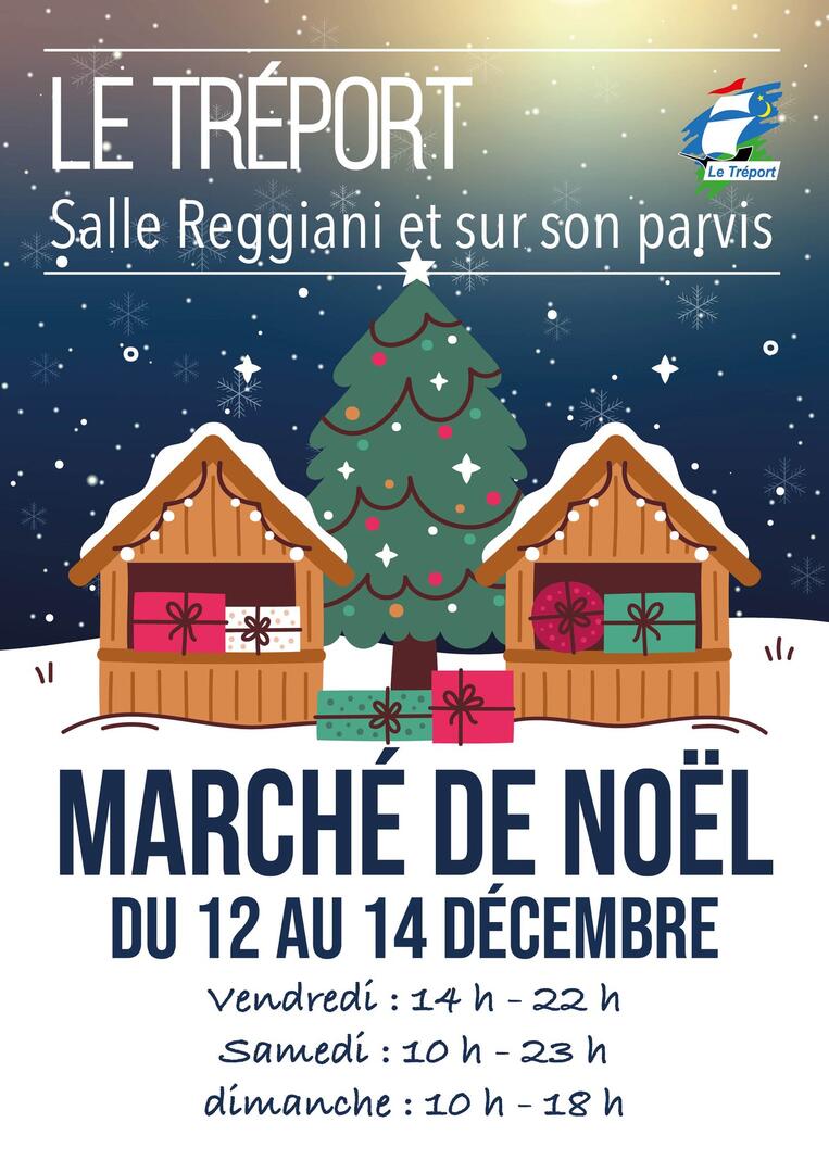 121425 - LE TREPORT - Marché de Noël