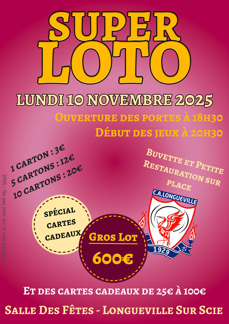 2025-11-10 - Affiche Loto