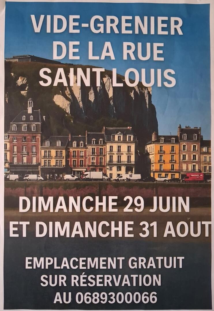 vide grenier 29 juin et 31 août