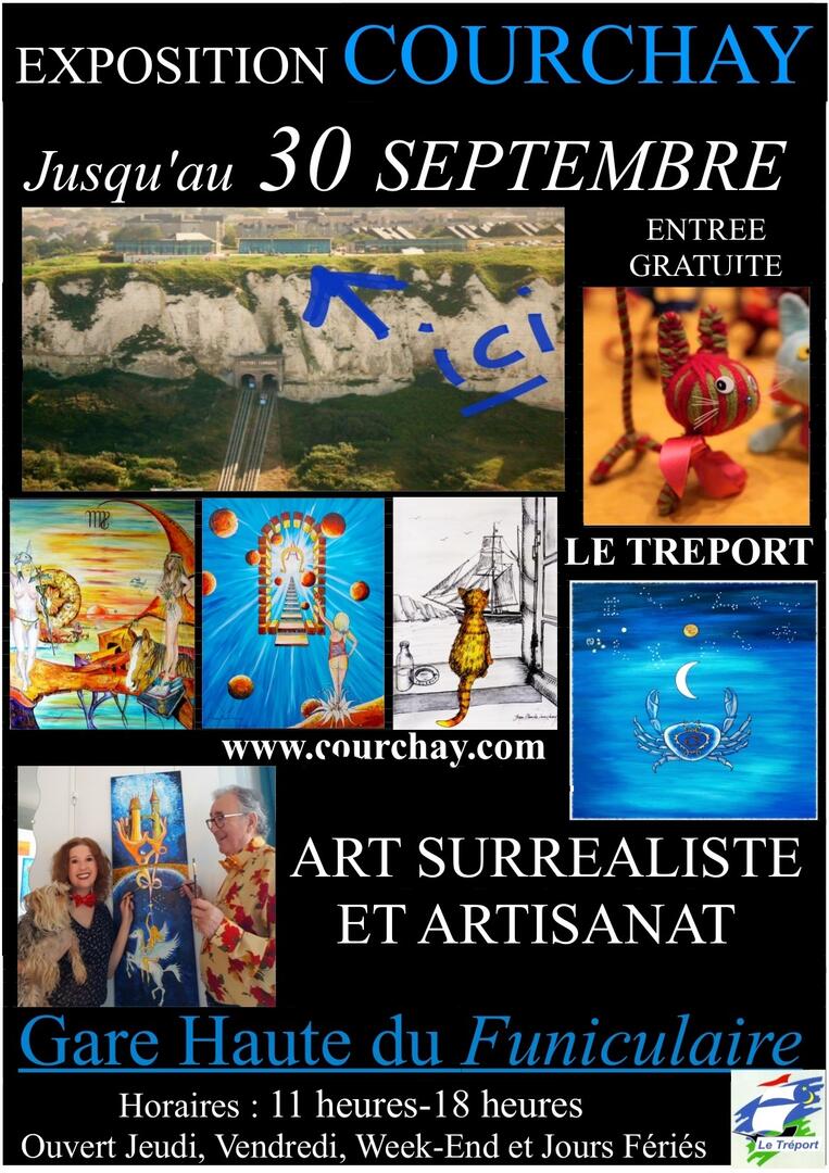 AFFICHE COURCHAY TREPORT   A3 2024