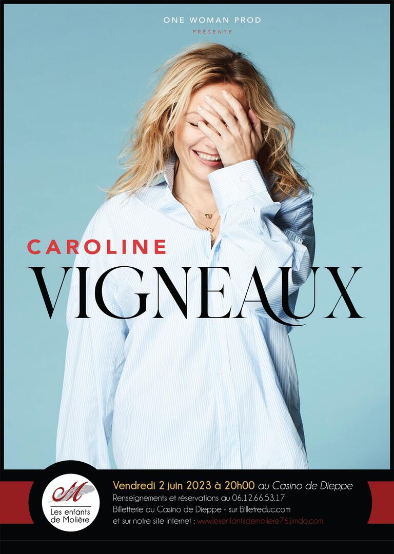 Affiche Caroline Vigneaux