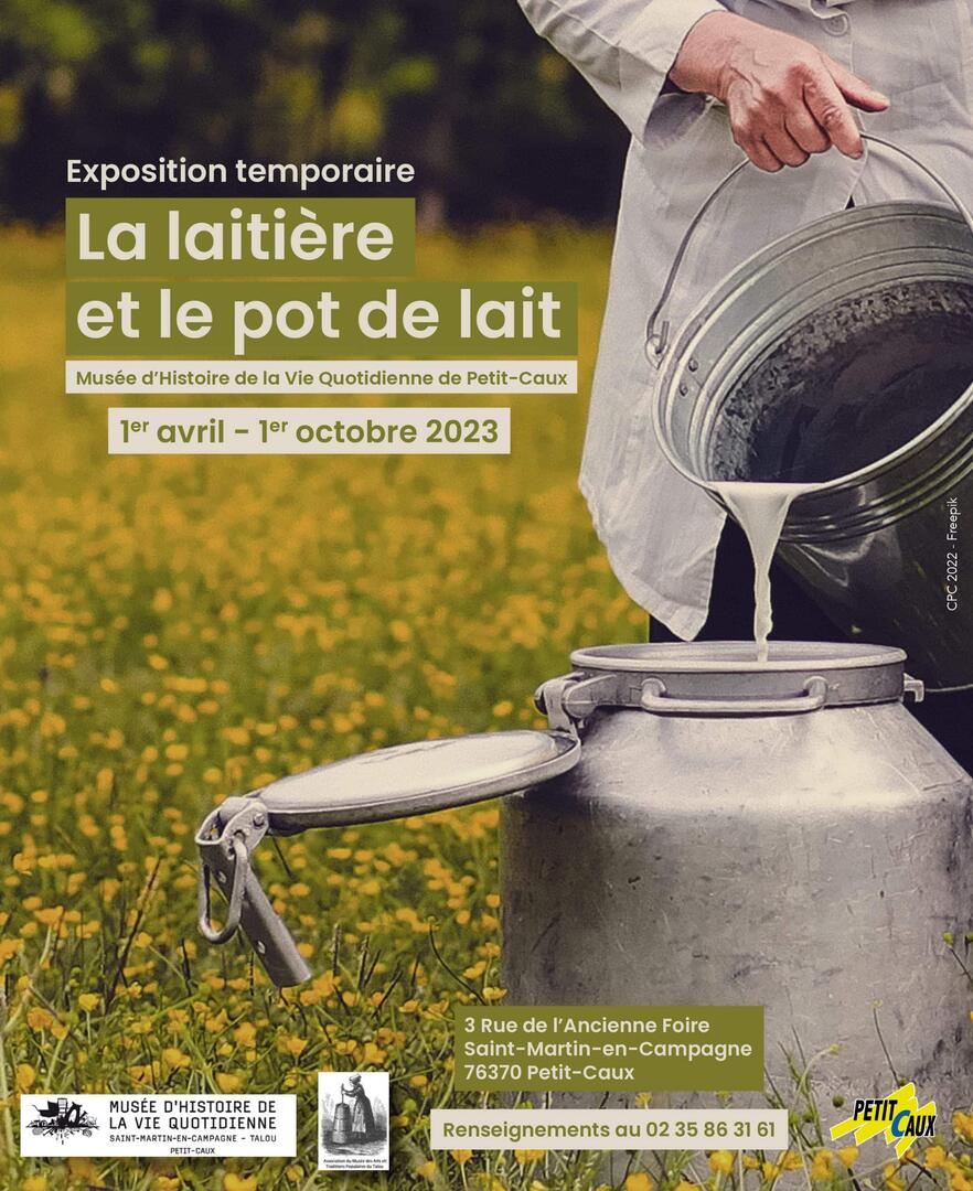 Affiche La-laitiere et le pot de lait