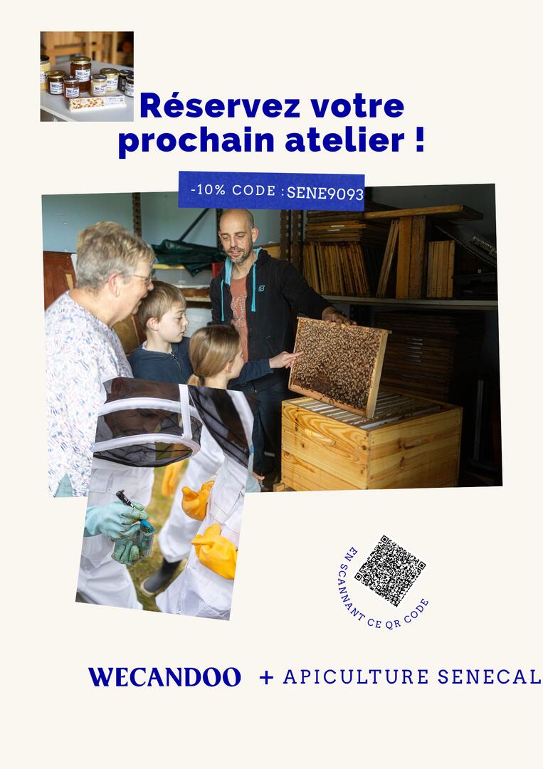 Affiche apiculteur sénécal atelier