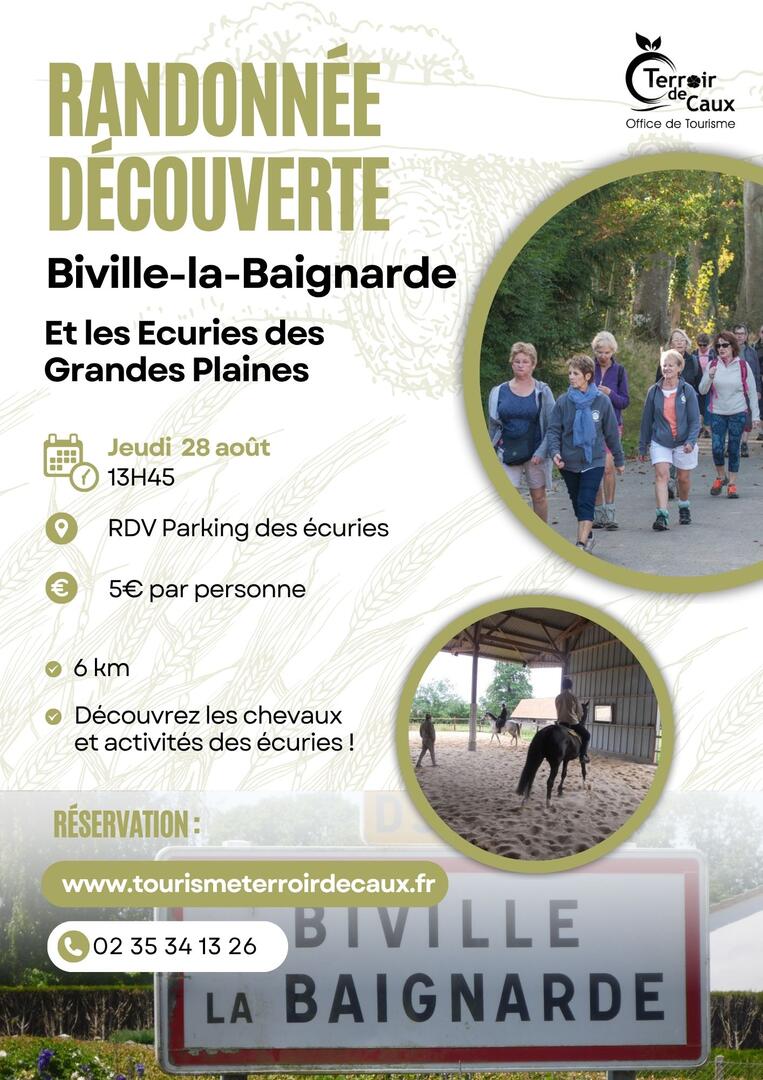 Affiche rando découverte 28.08.25