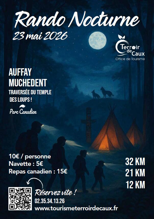 Affiche rando nocturne 2026