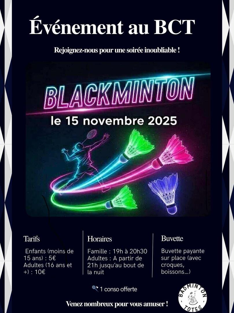 BCT BLACKMINTON