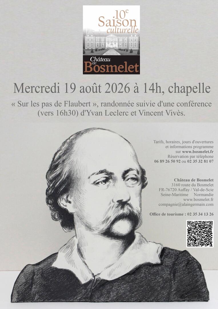 Bosmelet Saison culturelle 2026 FLAUBERT 19.08
