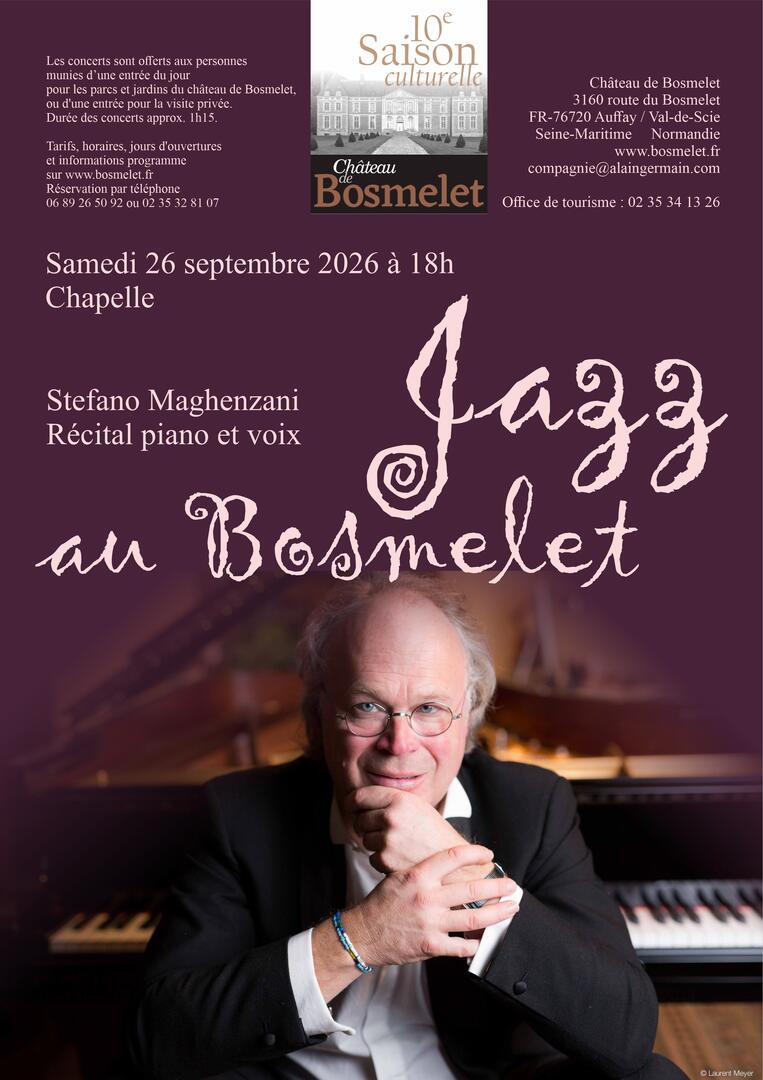 Bosmelet Saison culturelle 2026 JAZZ 26.09