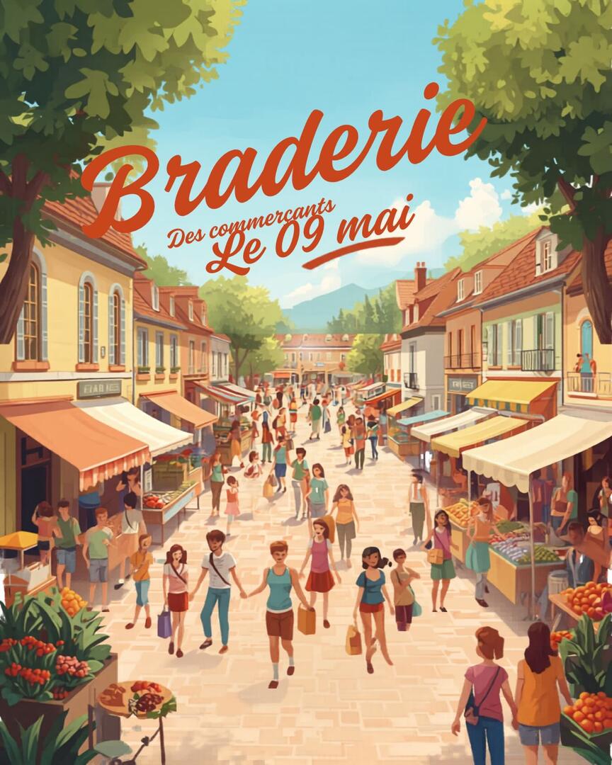 Braderie des commerçants Luneray