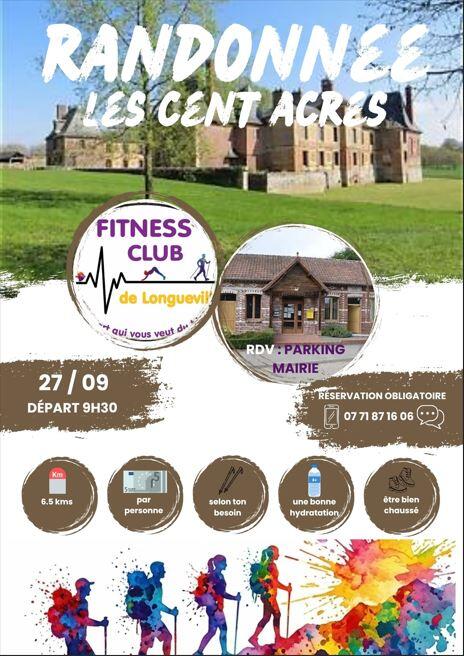 Affiche Randonnée Les Cent Acres
