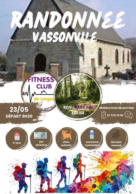 Affiche Randonnée Vassonville