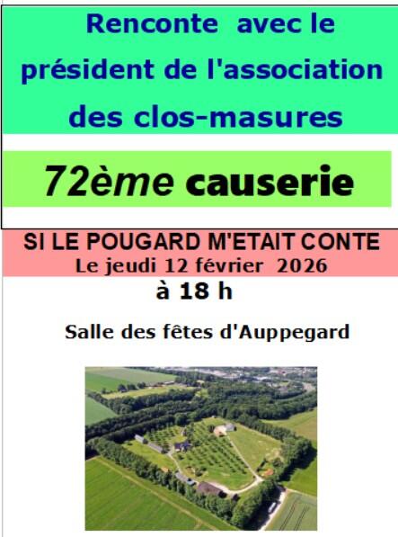 Causerie Clos Masures 12.02