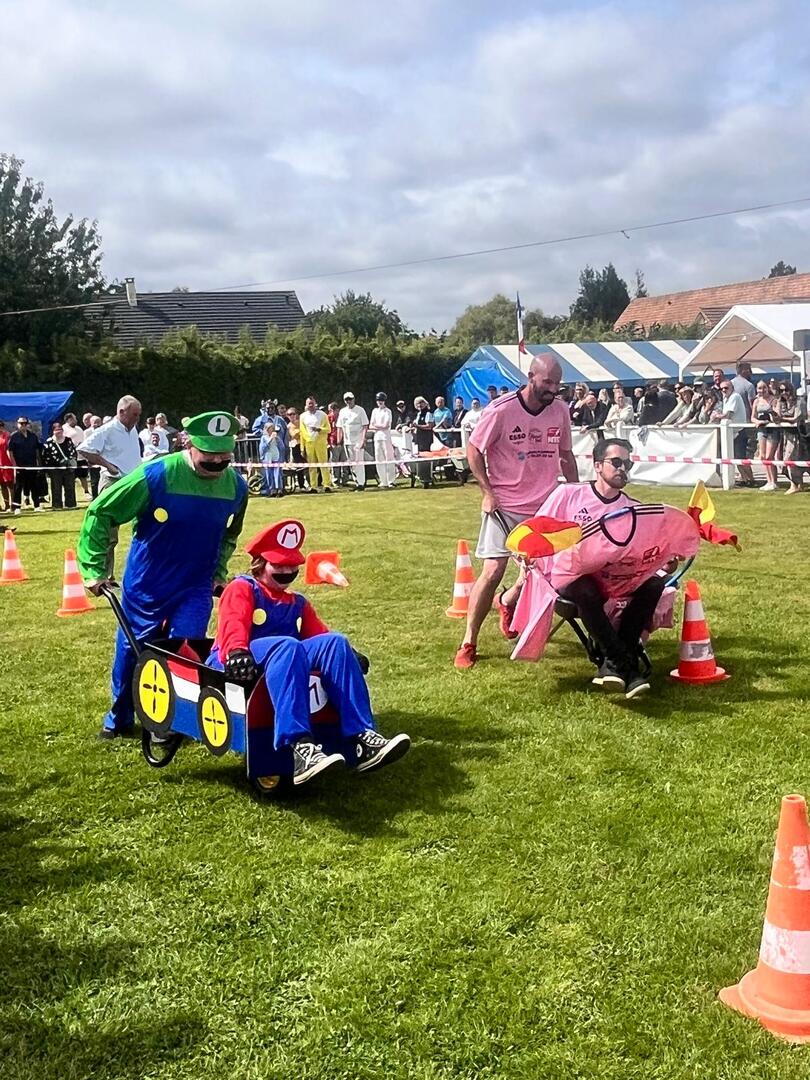 Course de brouettes