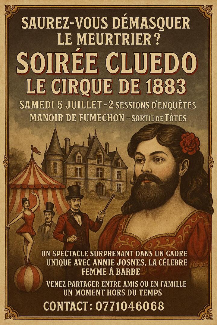 Cluedo cirque 1883