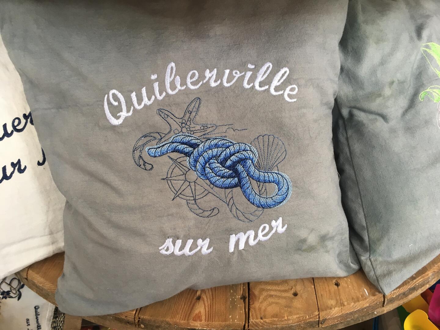Broderie Soire de Lune à Thil-Manneville