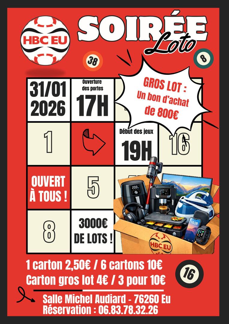 LOTO HBC EU affiche finale