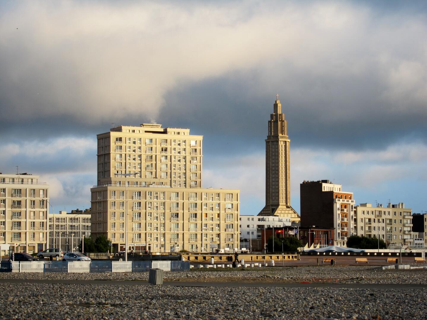 Le_Havre_vue_de_la_plage