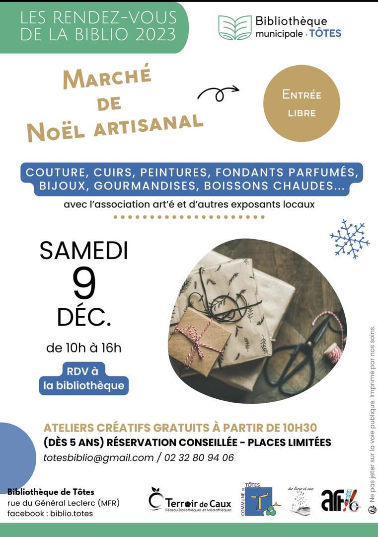 Marché noel 23 biblio