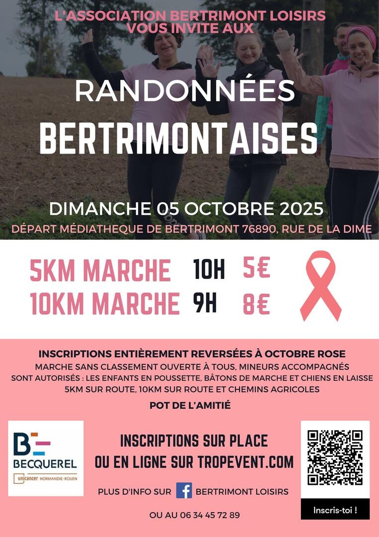 Octobre Rose Randos Bertimont