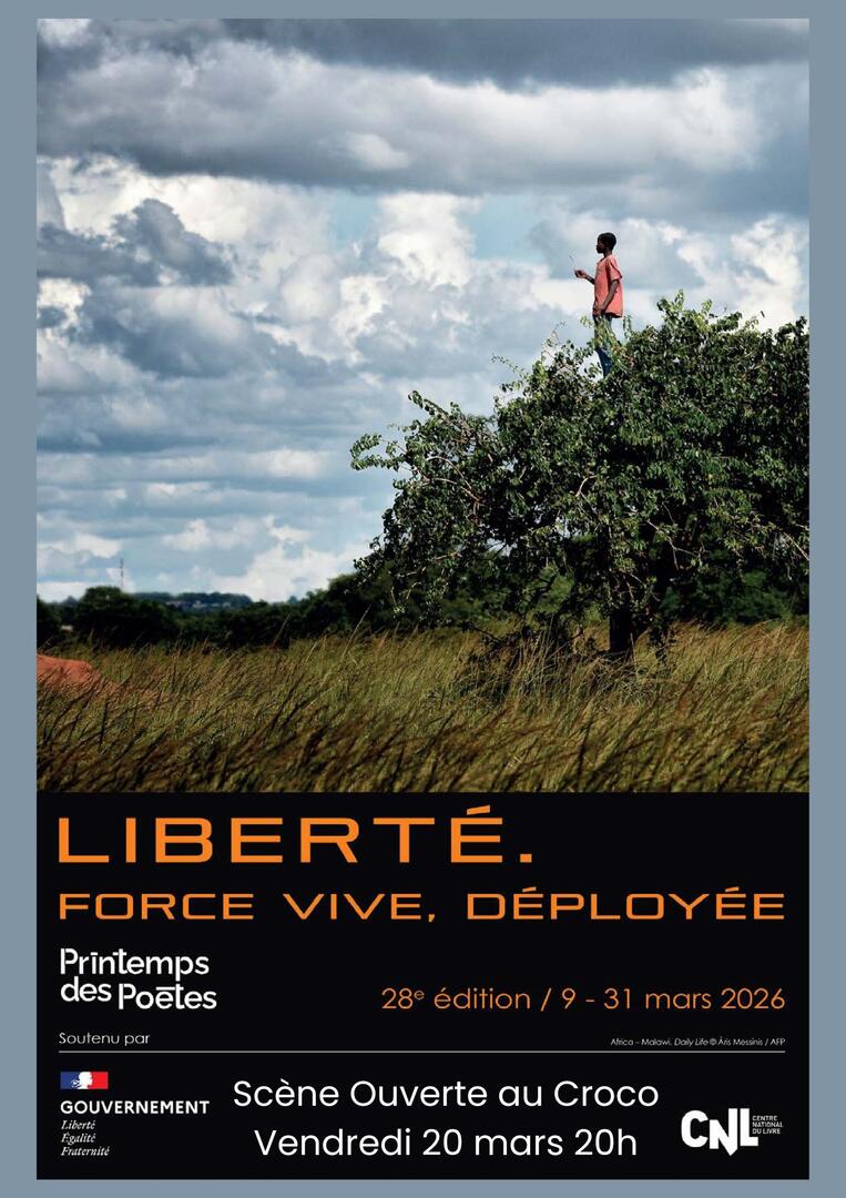 Printemps des Poètes Oh Croco