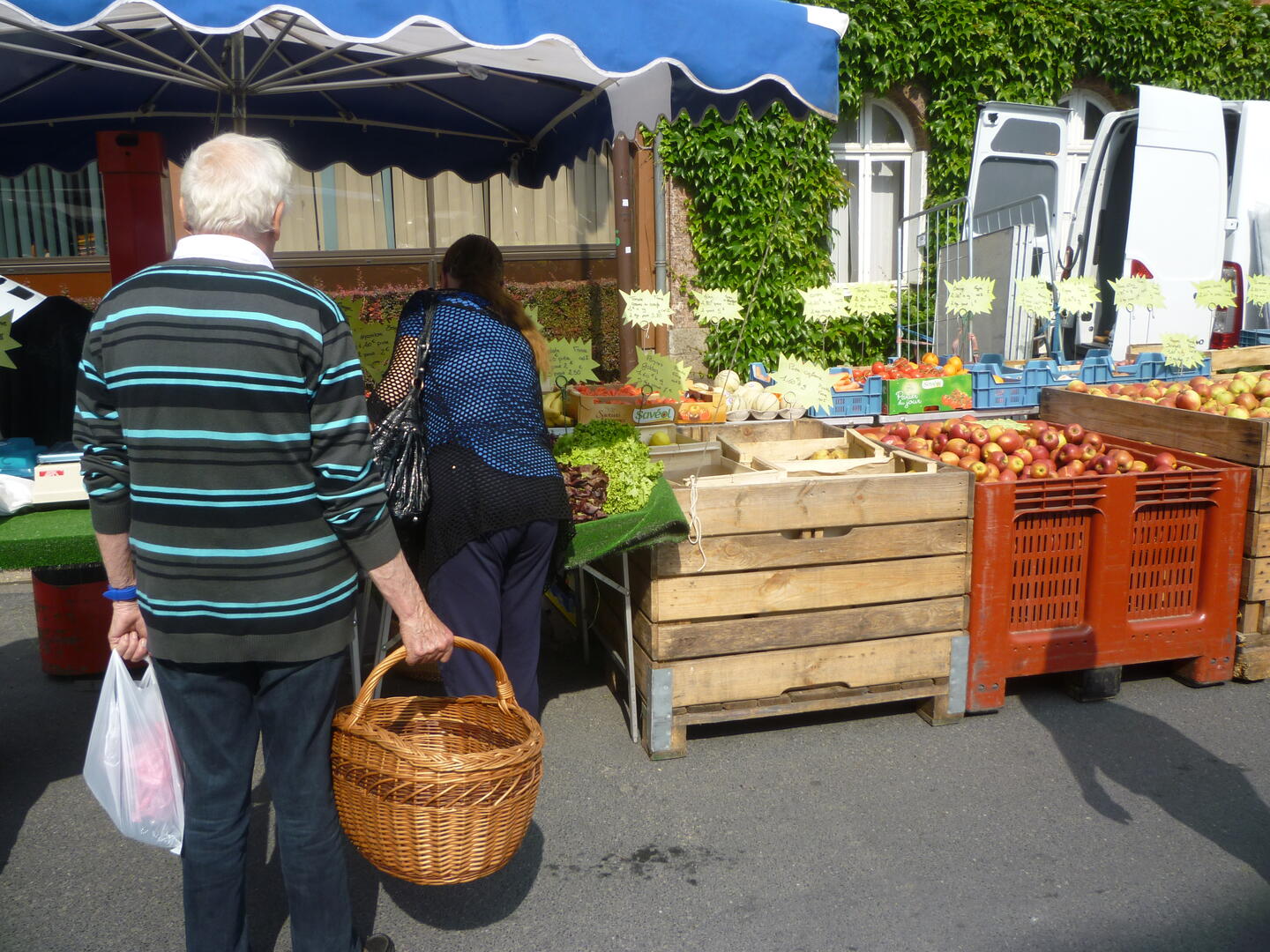 Etal des marchands