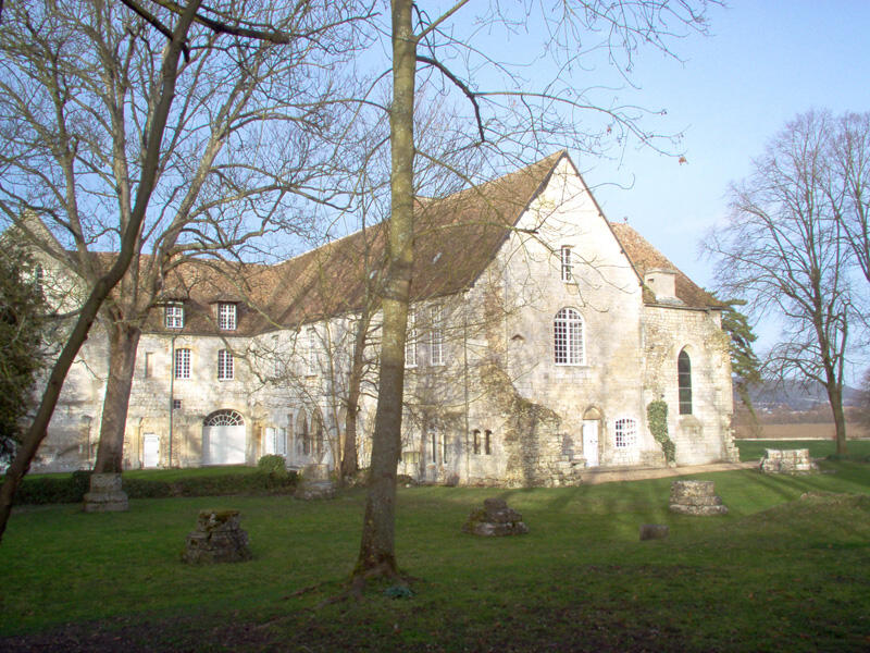 vue sud © Abbaye de Bonport
