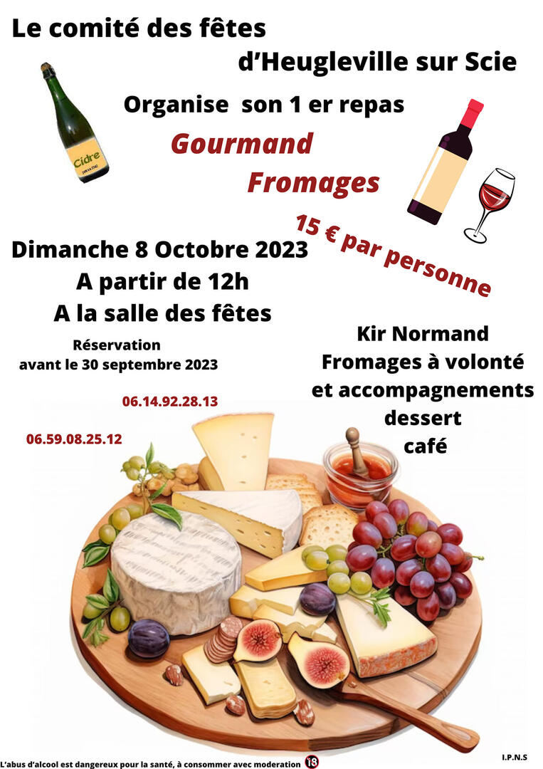 Repas octobre 2023