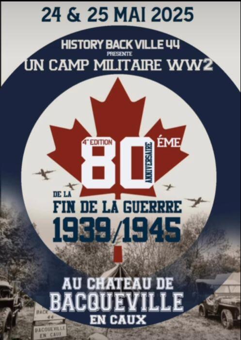 Reconstitution militaire Bacquveille mai 25