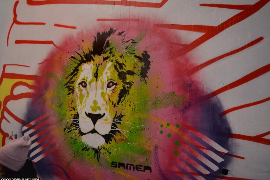 SAMER DTC artiste graffeur du 17 au 29 aout 2021