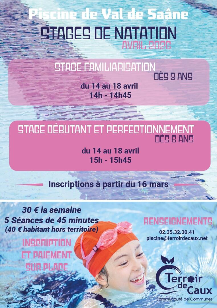 Stages Natation 2026