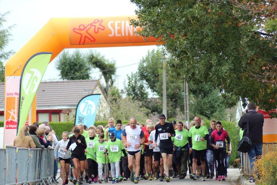 Trail pompiers Auffay