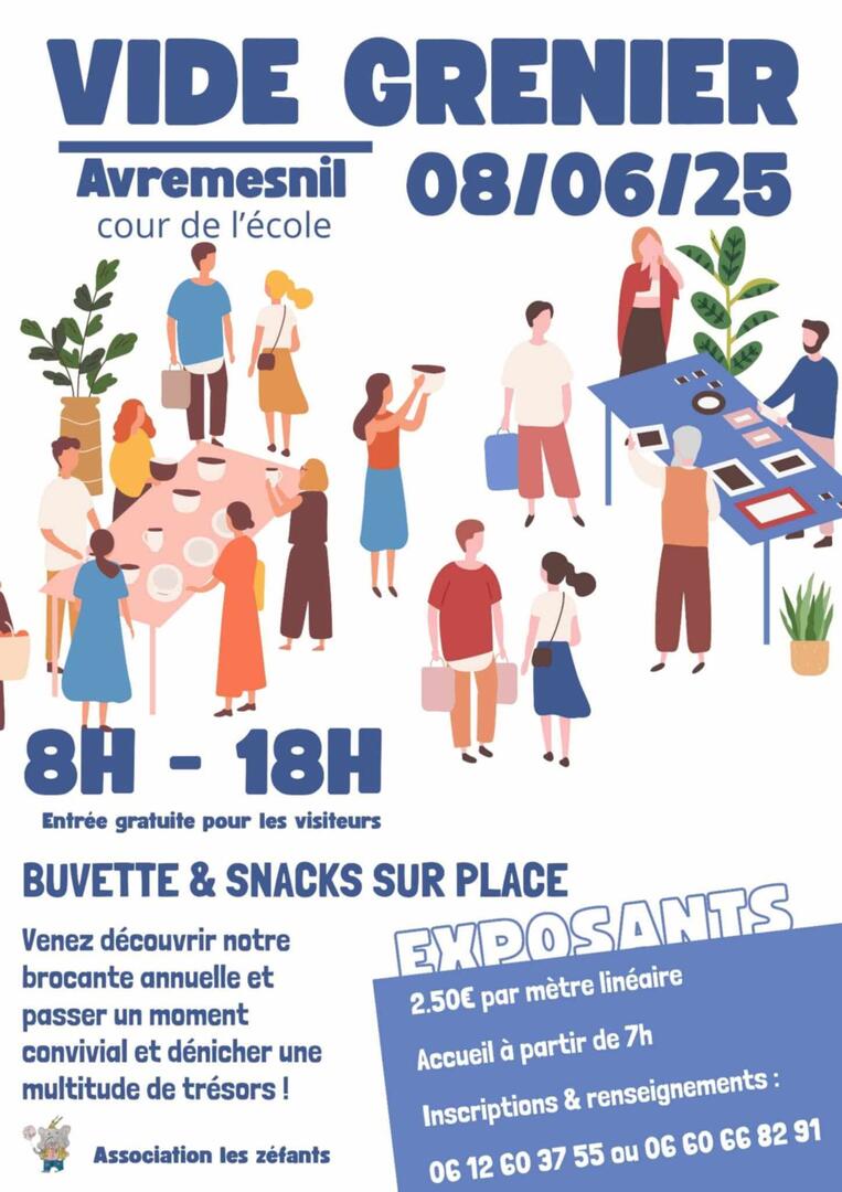Vide grenier avremesnil