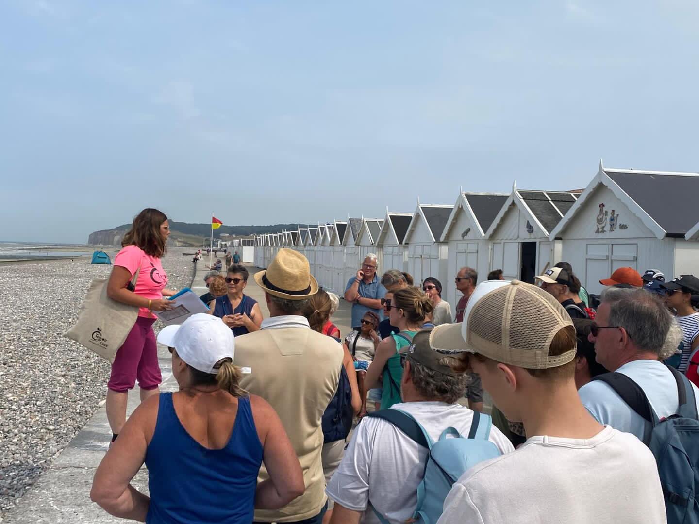 Visite guiée 4ème commando 2025 Quiberville plage