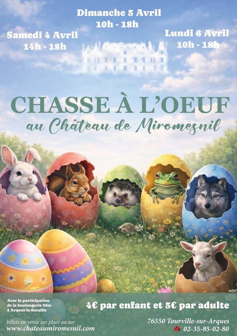 chasse à l'oeuf miromesnil