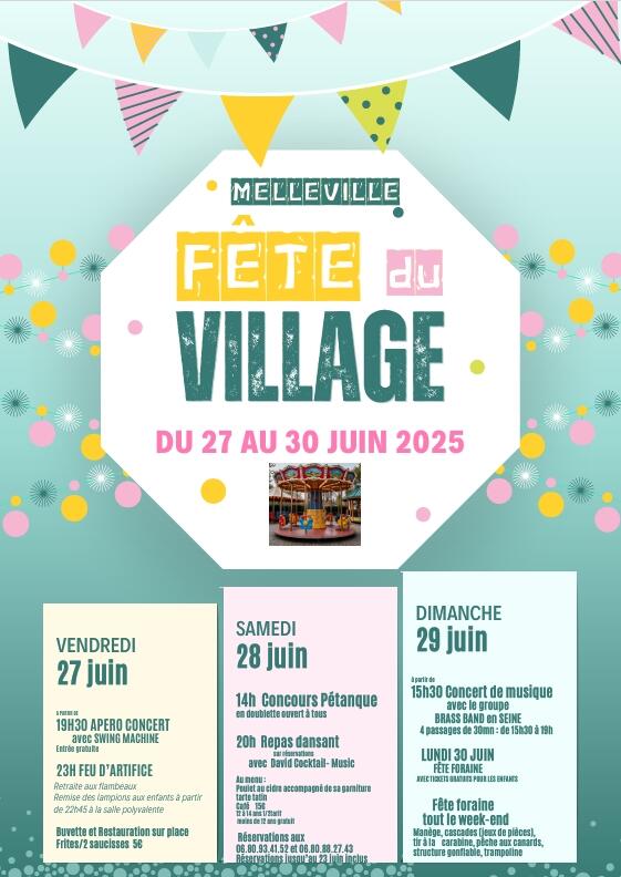 fete du village melleville