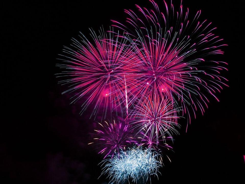 feu d'artifice