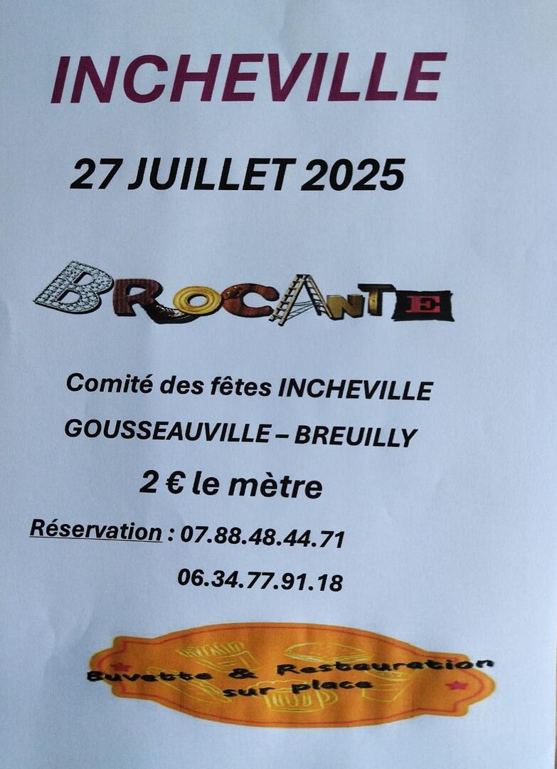incheville - brocante - 27 juille