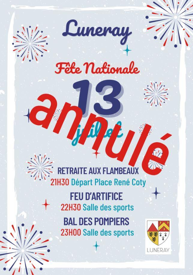 ANNULÉ : fête nationale