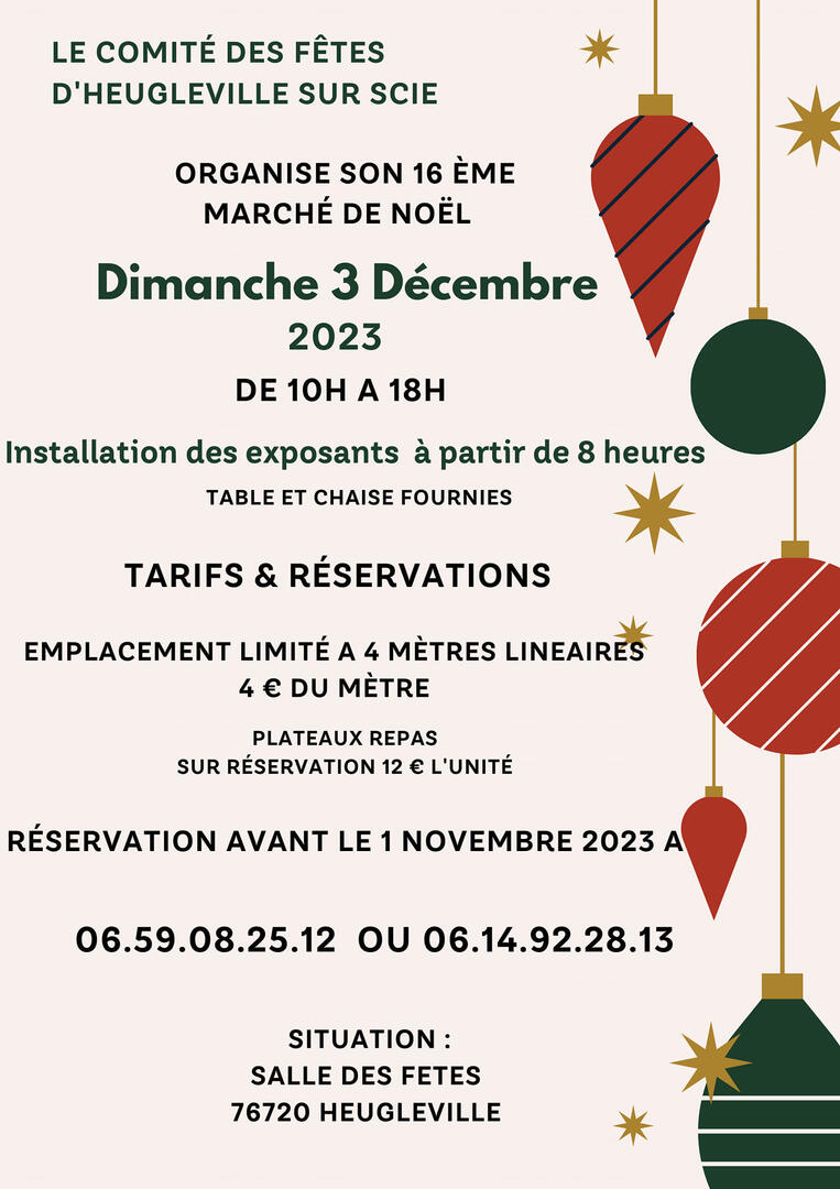 marché de noël 2023