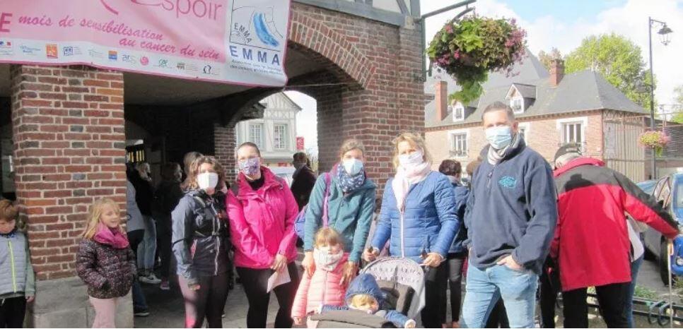 Marche Octobre rose Luneray